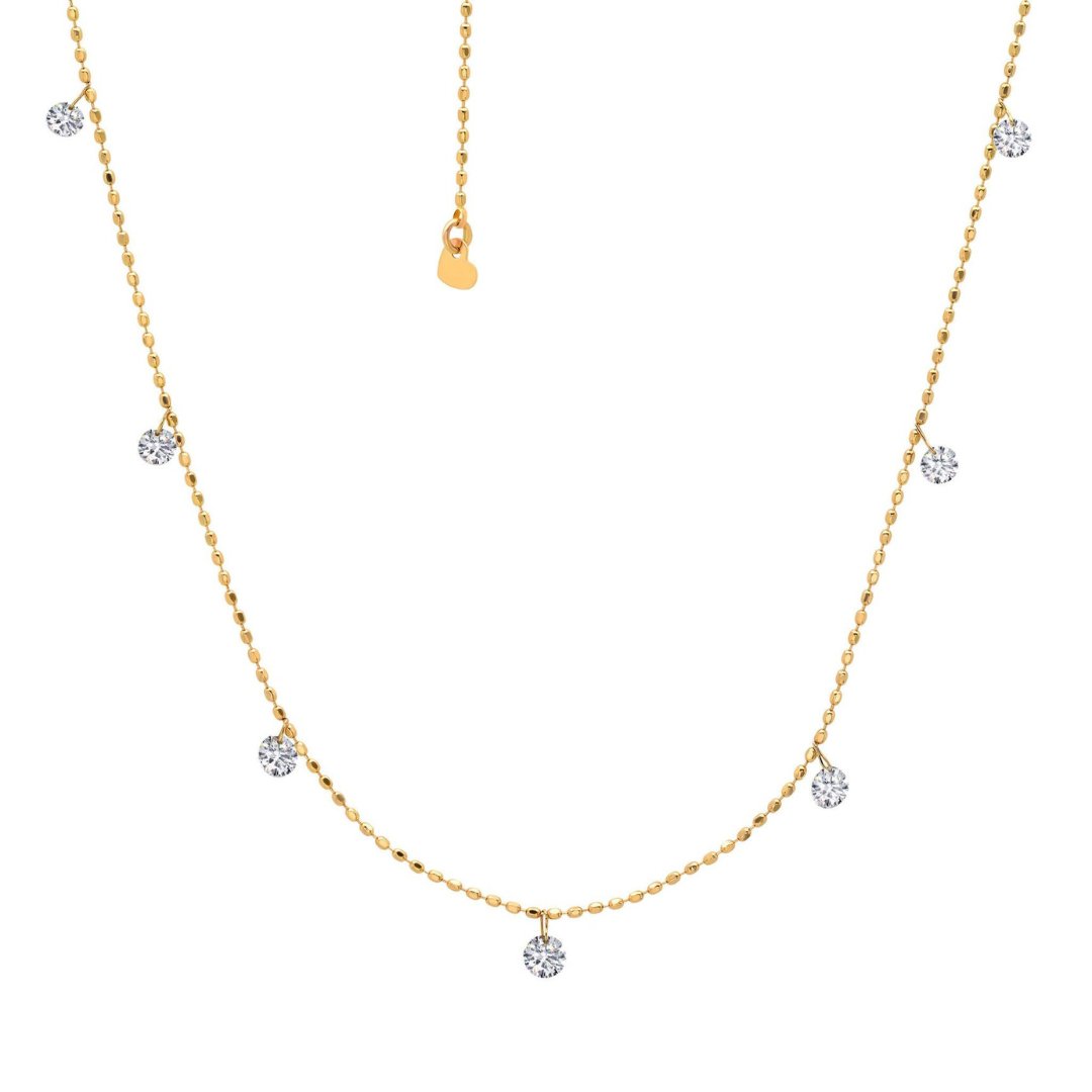 Tiny Floating Diamond Necklace in Yellow - thegreatputonmvTiny Floating Diamond Necklace in YellowTiny Floating Diamond Necklace in YellowTiny Floating Diamond Necklace in YellowNeckaceGrazielathegreatputonmvTiny Floating Diamond Necklace in Yellow55053447