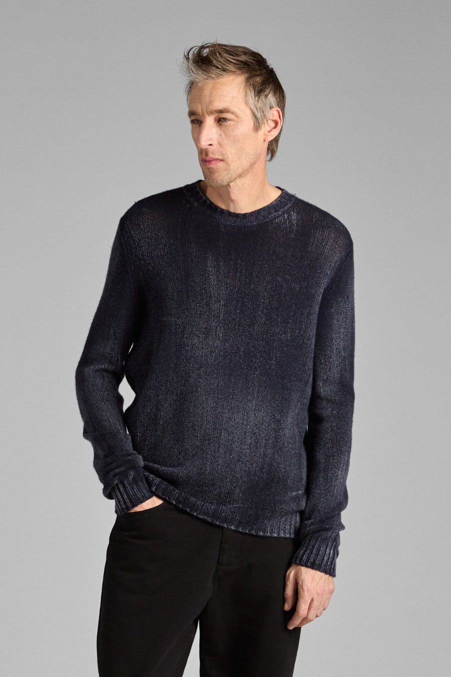 TONAL EFFECT CASHMERE OFF GAUGE ROUND NECK PULLOVER - thegreatputonmvTONAL EFFECT CASHMERE OFF GAUGE ROUND NECK PULLOVERTONAL EFFECT CASHMERE OFF GAUGE ROUND NECK PULLOVERTONAL EFFECT CASHMERE OFF GAUGE ROUND NECK PULLOVERmens sweaterAvant Toithegreatputonmv225WU3015CASV - A - 1TONAL EFFECT CASHMERE OFF GAUGE ROUND NECK PULLOVERMBLU NAVY V00057