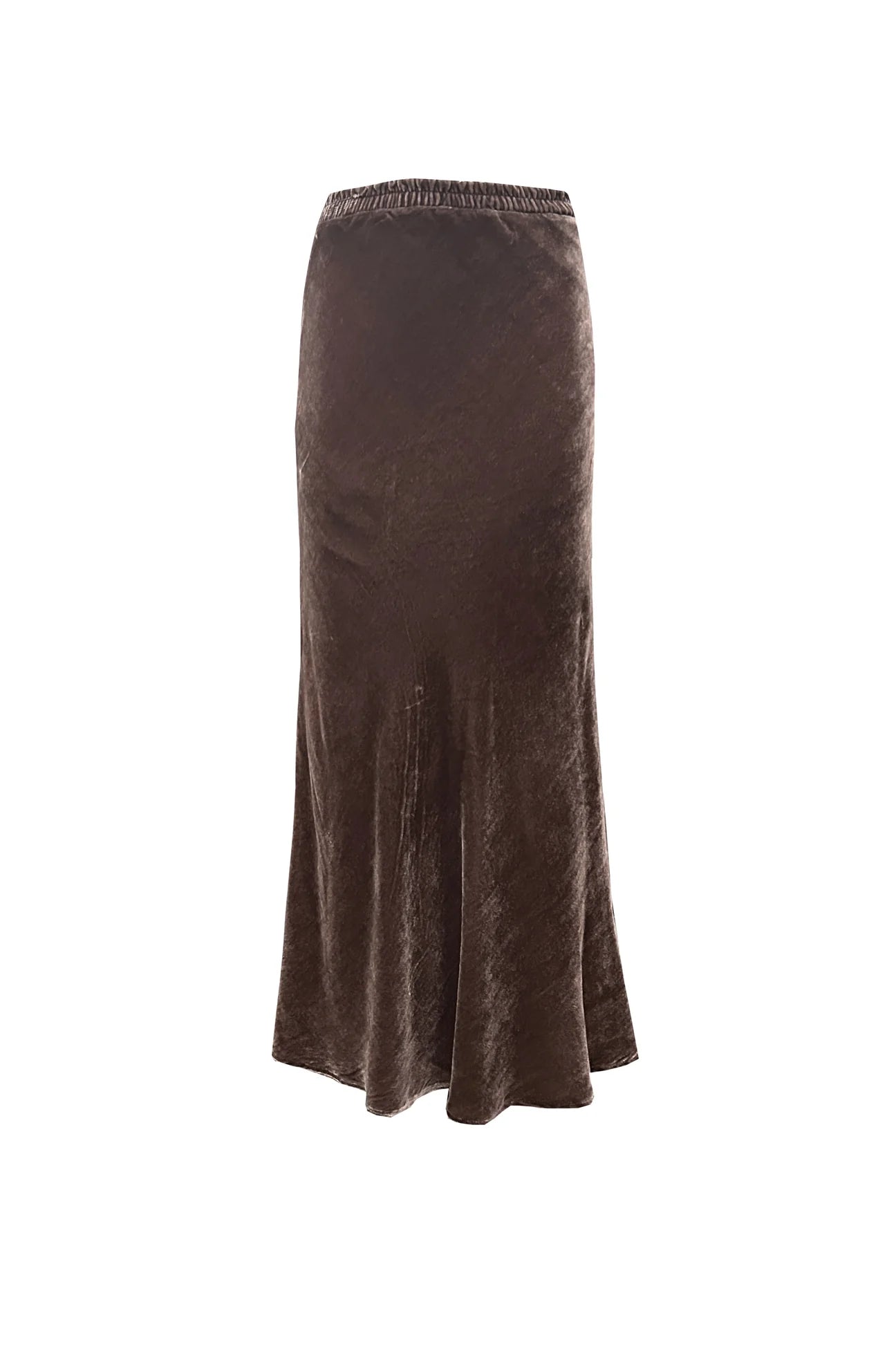 Velvet Long Bias Skirt - thegreatputonmvVelvet Long Bias SkirtVelvet Long Bias SkirtVelvet Long Bias SkirtGold HawkthegreatputonmvGH6052Velvet Long Bias SkirtXSFudge