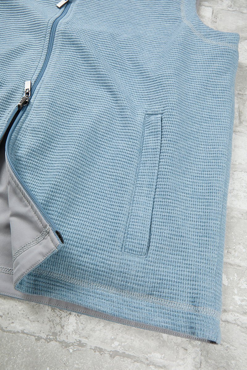 Waffle Full Zip Reversable Vest - thegreatputonmvWaffle Full Zip Reversable VestWaffle Full Zip Reversable VestWaffle Full Zip Reversable VestvestNICOBYthegreatputonmvNC26S04304Waffle Full Zip Reversable VestMBlue