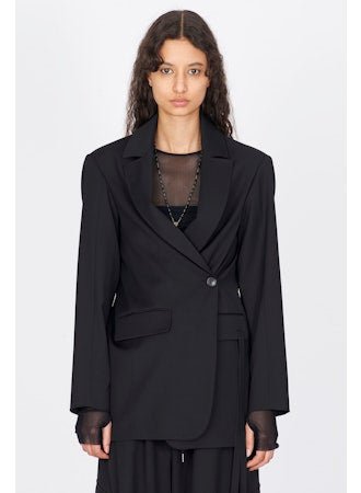 Wool Tailored Jacket - thegreatputonmvWool Tailored JacketWool Tailored JacketWool Tailored JacketISABEL BENENATOthegreatputonmvDW31F25Wool Tailored Jacket40Black