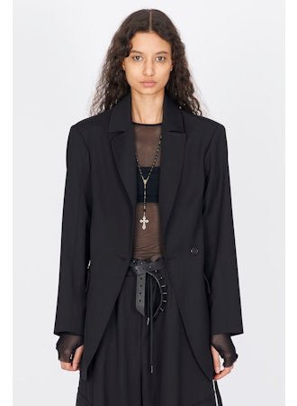 Wool Tailored Jacket - thegreatputonmvWool Tailored JacketWool Tailored JacketWool Tailored JacketISABEL BENENATOthegreatputonmvDW31F25Wool Tailored Jacket40Black