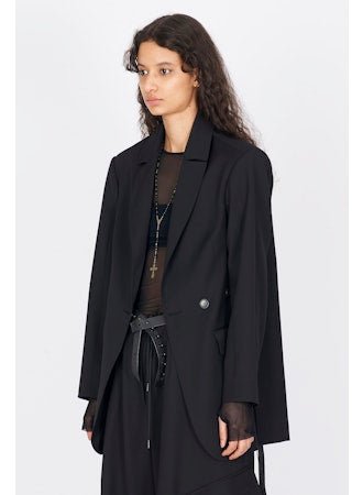 Wool Tailored Jacket - thegreatputonmvWool Tailored JacketWool Tailored JacketWool Tailored JacketISABEL BENENATOthegreatputonmvDW31F25Wool Tailored Jacket40Black