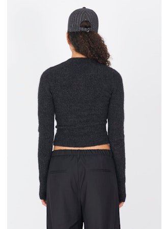 Yak Mesh Cardigan - thegreatputonmvYak Mesh CardiganYak Mesh CardiganYak Mesh CardiganISABEL BENENATOthegreatputonmvDK25F25Yak Mesh Cardigan40Graphite 80