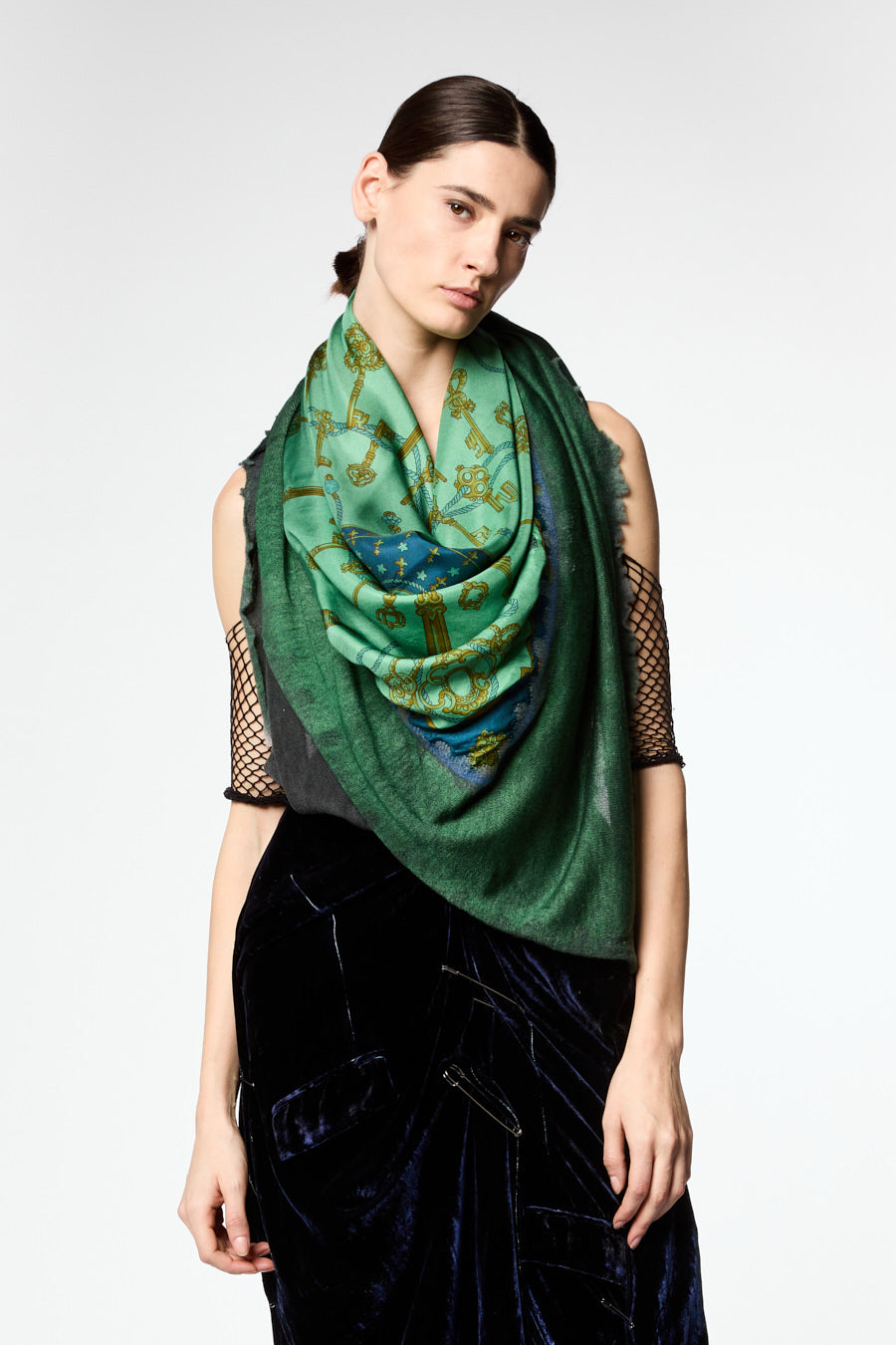 One-of-a-kind Foulard Scarf