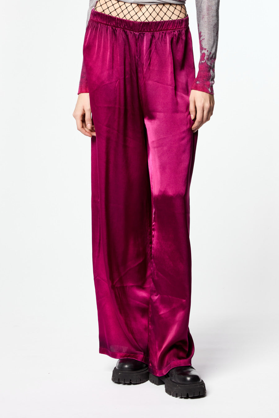 Silk Palazzo Pant