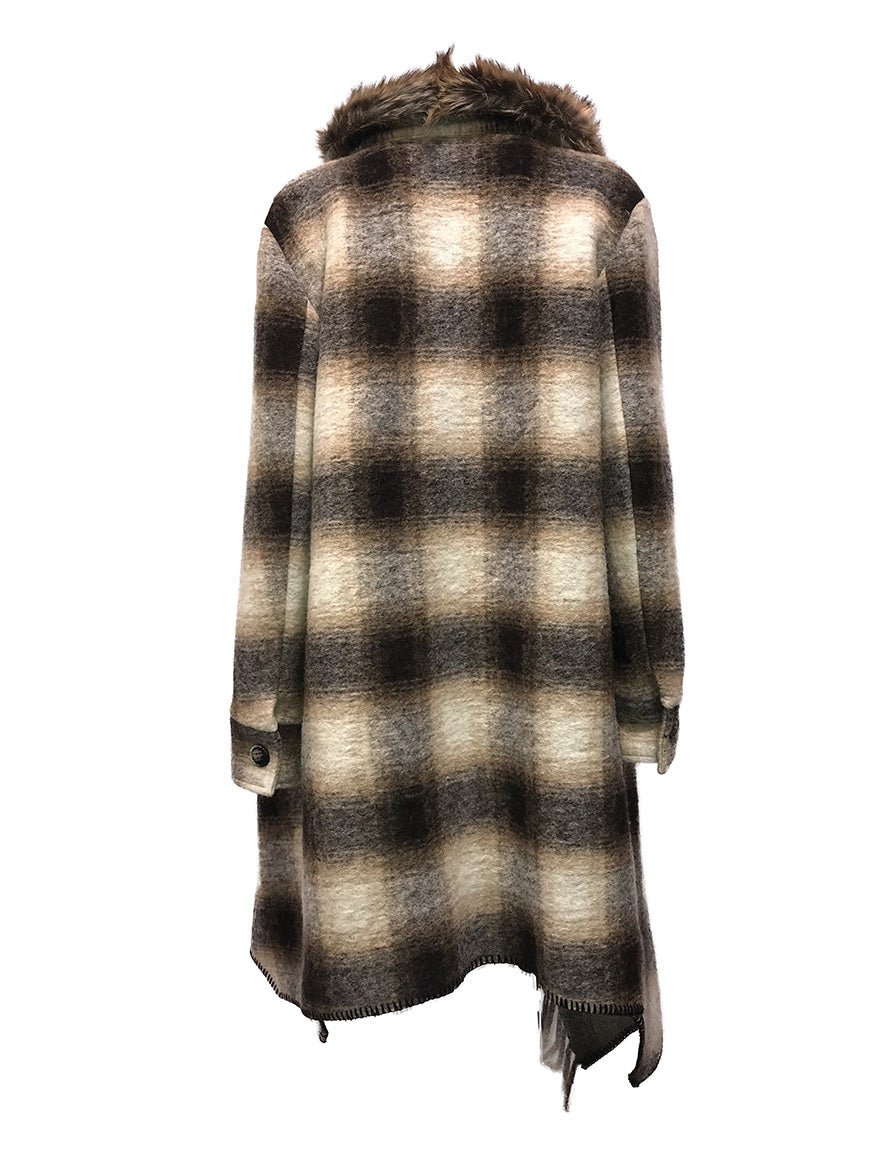 Wool Parka - thegreatputonmvWool ParkaWool ParkaWool ParkaBazar Deluxethegreatputonmv115638Wool parka with detachable cotton vest inside with eco fur 70%WO 30%PL - WOOL BLEND + FAKE FUR4042070812