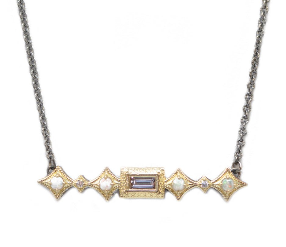 18" Crivelli Opal Baguette Morganite Necklace - thegreatputonmv18" Crivelli Opal Baguette Morganite Necklace18" Crivelli Opal Baguette Morganite Necklace18" Crivelli Opal Baguette Morganite NecklaceNecklaceArmentathegreatputonmv2054818" Crivelli Opal Baguette Morganite Necklace52929671
