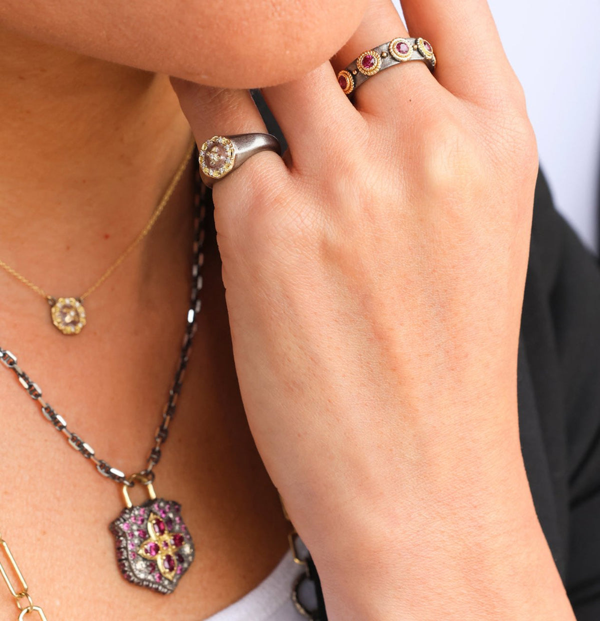 18" Pave Shield Necklace - thegreatputonmv18" Pave Shield Necklace18" Pave Shield Necklace18" Pave Shield NecklaceNeckaceArmentathegreatputonmv2075418" Pave Shield Necklace60269703