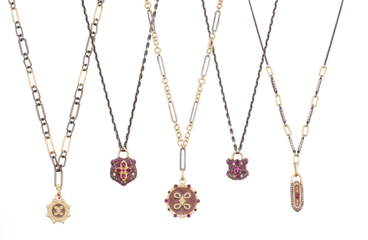 18" Pave Shield Necklace - thegreatputonmv18" Pave Shield Necklace18" Pave Shield Necklace18" Pave Shield NecklaceNeckaceArmentathegreatputonmv2075418" Pave Shield Necklace60269703