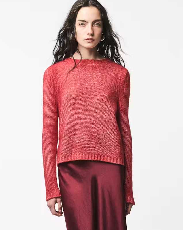 Woman Knitted Pullover