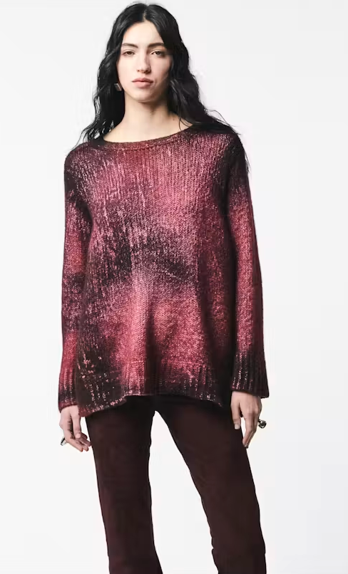 Woman Knitted Pullover