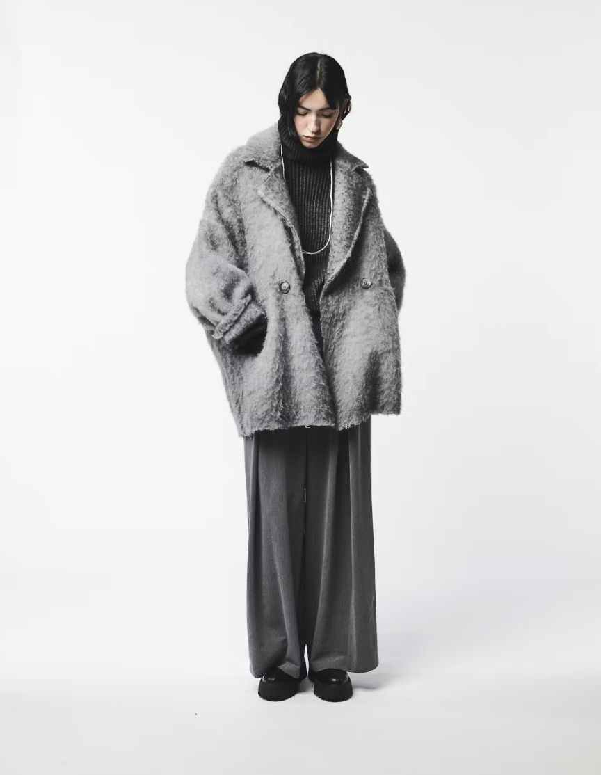 Woman Woven Coat