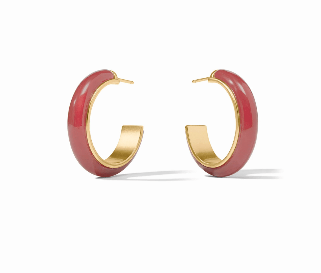 Amalfi Hoop - thegreatputonmvAmalfi HoopAmalfi HoopAmalfi HoopEarringsJulie VosthegreatputonmvHP124GAWN­-MAmalfi Hoopwatermelon