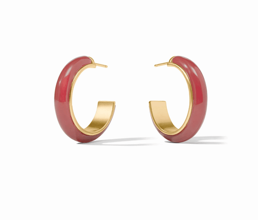 Amalfi Hoop - thegreatputonmvAmalfi HoopAmalfi HoopAmalfi HoopEarringsJulie VosthegreatputonmvHP124GAWN­-MAmalfi Hoopwatermelon