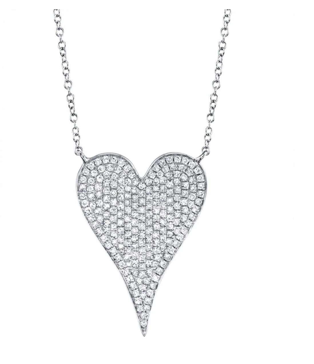 AMOR 0.43 CT DIAMOND PAVE HEART PENDANT NECKLACE - LARGE - thegreatputonmvAMOR 0.43 CT DIAMOND PAVE HEART PENDANT NECKLACE - LARGEAMOR 0.43 CT DIAMOND PAVE HEART PENDANT NECKLACE - LARGEAMOR 0.43 CT DIAMOND PAVE HEART PENDANT NECKLACE - LARGENecklaceShy CreationthegreatputonmvAMOR 0.43 CT DIAMOND PAVE HEART PENDANT NECKLACE - LARGEWhite23410055