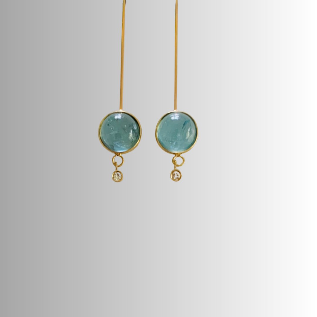 Aquamarine Cabachon Earrings - thegreatputonmvAquamarine Cabachon EarringsAquamarine Cabachon EarringsAquamarine Cabachon EarringsEarringsKaren LeethegreatputonmvAquamarine Cabachon Earrings16780167