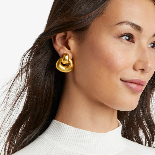 Avalon Doorknocker Earring - thegreatputonmvAvalon Doorknocker EarringAvalon Doorknocker EarringAvalon Doorknocker EarringEarringsJulie Vos CollectionthegreatputonmvER718G00Avalon Doorknocker Earring30645895