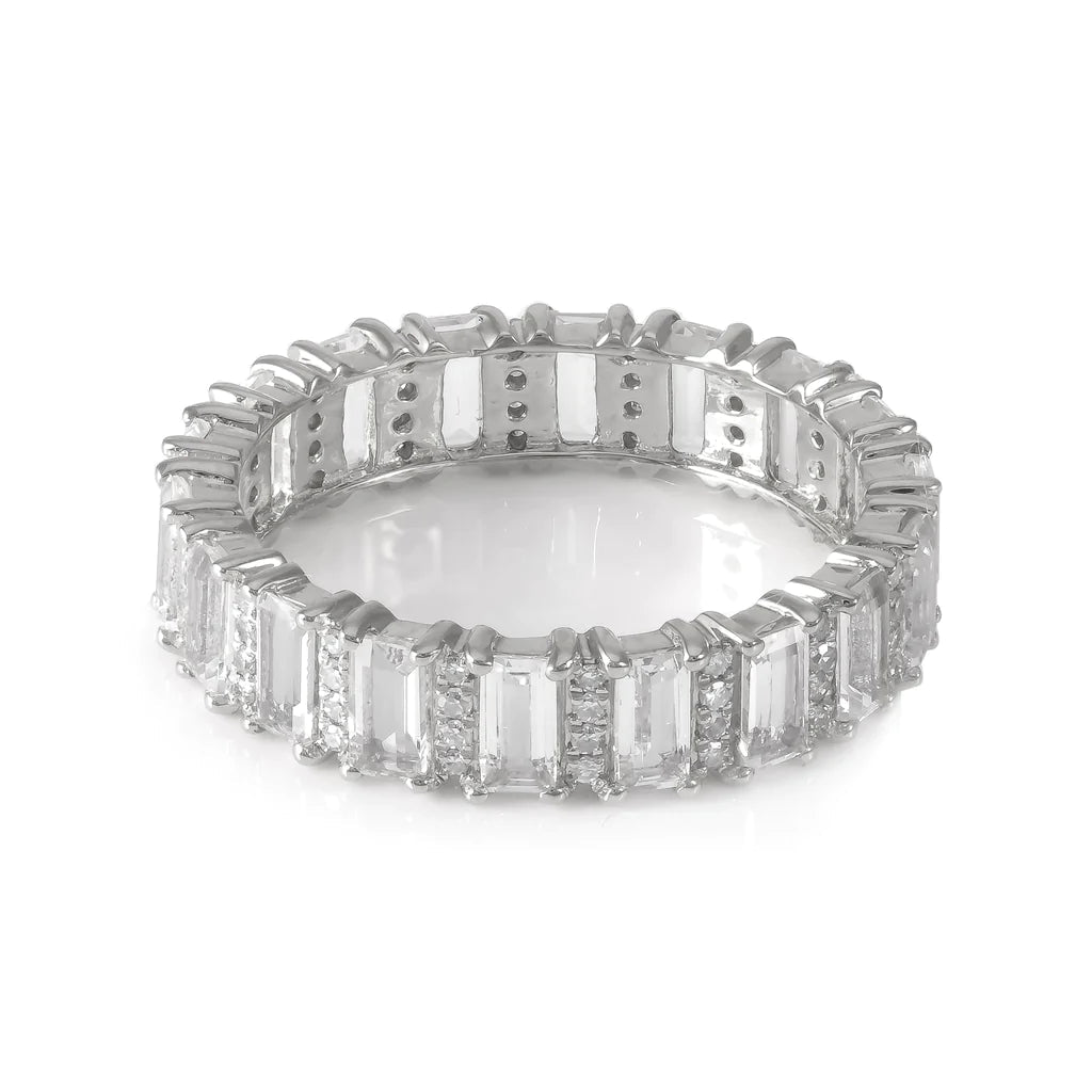 BAGUETTE ETERNITY RING - thegreatputonmvBAGUETTE ETERNITY RINGBAGUETTE ETERNITY RINGBAGUETTE ETERNITY RINGRingsSamira 13thegreatputonmvP - 5074 - EM - RG - 169 - YGBAGUETTE ETERNITY RING57198727