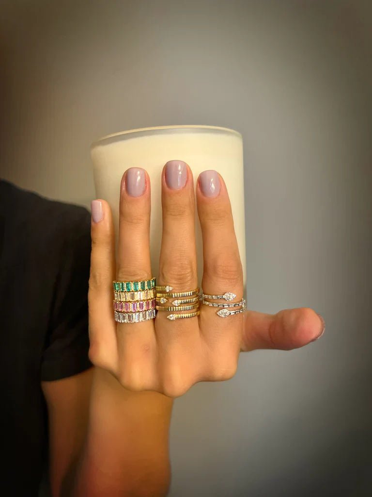 BAGUETTE ETERNITY RING - thegreatputonmvBAGUETTE ETERNITY RINGBAGUETTE ETERNITY RINGBAGUETTE ETERNITY RINGRingsSamira 13thegreatputonmvP - 5074 - EM - RG - 169 - YGBAGUETTE ETERNITY RING57198727
