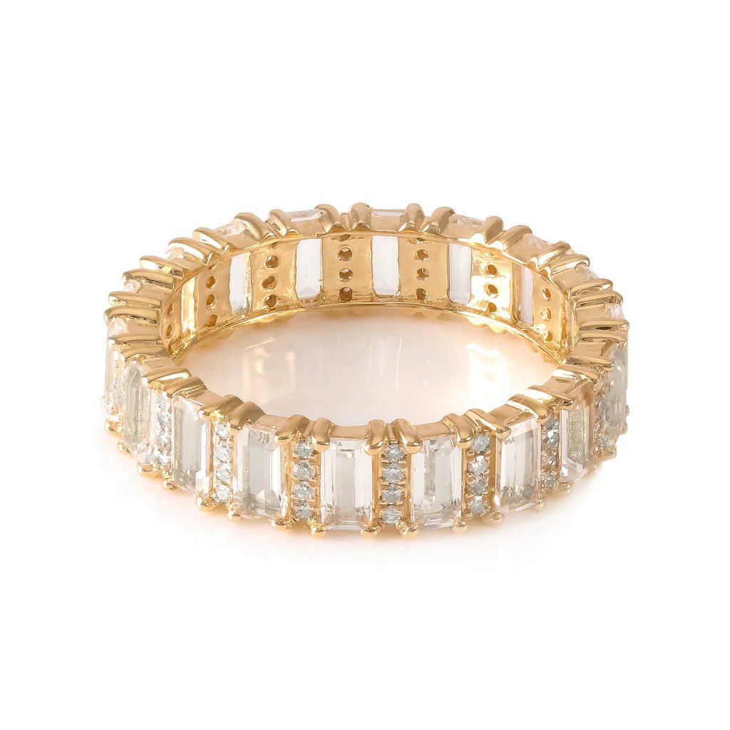 BAGUETTE ETERNITY RING - thegreatputonmvBAGUETTE ETERNITY RINGBAGUETTE ETERNITY RINGBAGUETTE ETERNITY RINGRingsSamira 13thegreatputonmvP - 5074 - EM - RG - 169 - YGBAGUETTE ETERNITY RING57198727