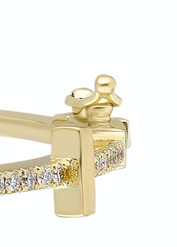 Bangle - thegreatputonmvBangleBangleBangleBraceletHarikathegreatputonmvHB5014K Yellow gold bangle with double clasp White diamond: .54CT White diamond baguette: .19CT White diamond trillion: .23CT Made in Turkey63495303