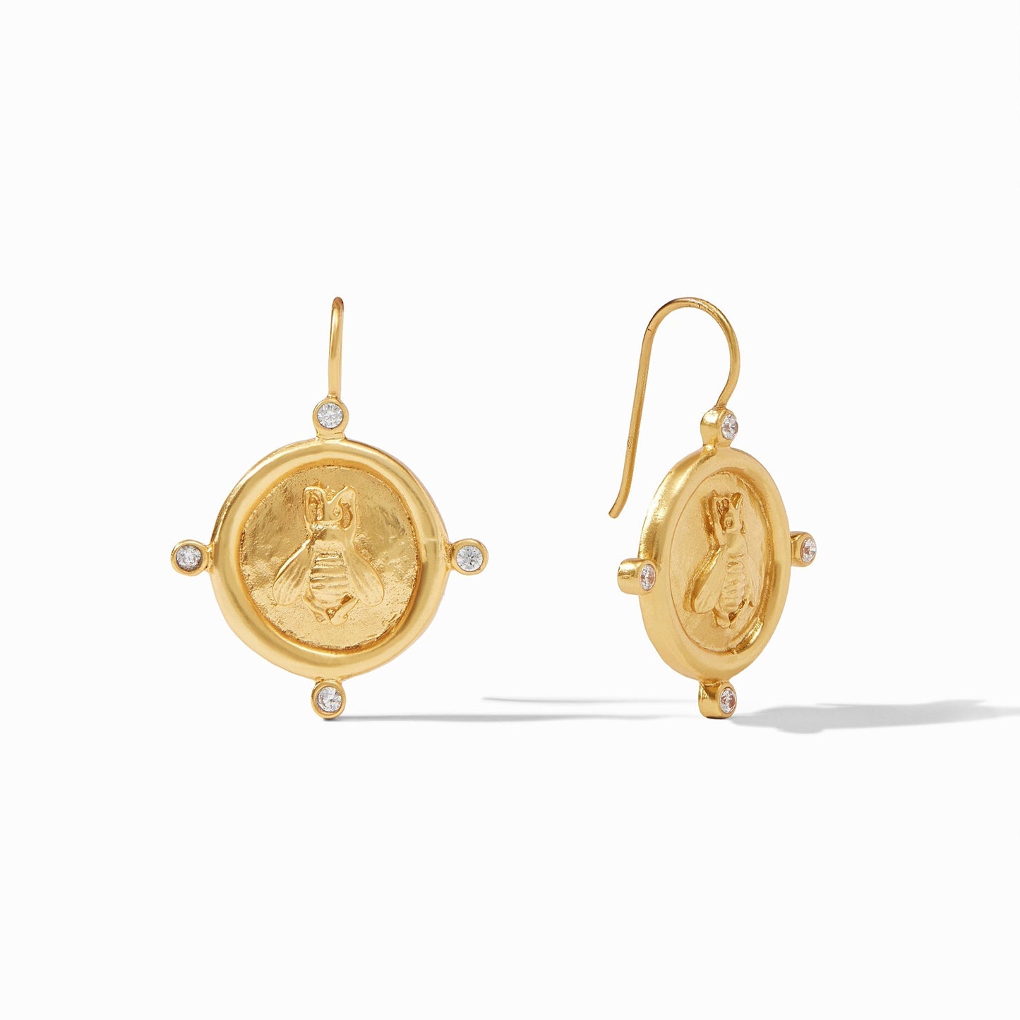 Bee Cameo Earring - thegreatputonmvBee Cameo EarringBee Cameo EarringBee Cameo EarringEarringsJulie VosthegreatputonmvER776GCZ00We're buzzing over these earrings, which feature our signature bee as a molded cameo surrounded by four tiny cubic zirconia.GoldOS88494983