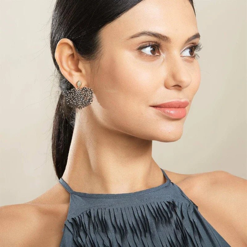 Black Coral Diamond Earrings - thegreatputonmvBlack Coral Diamond EarringsBlack Coral Diamond EarringsBlack Coral Diamond EarringsEarringSynathegreatputonmvE50824OSCDIABlack Coral Diamond Earrings99424647