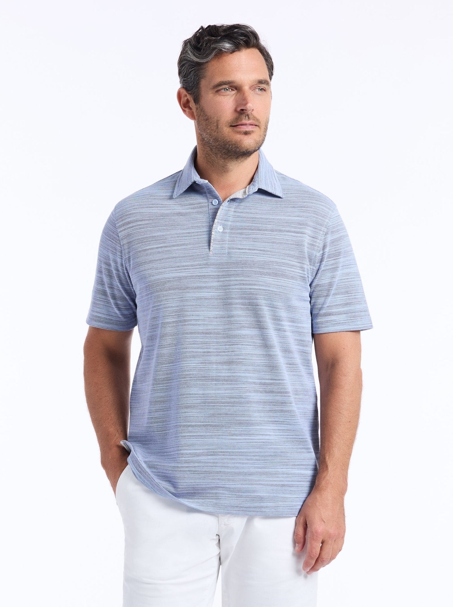 BOGNER SHORT SLEEVE POLO - thegreatputonmvBOGNER SHORT SLEEVE POLOBOGNER SHORT SLEEVE POLOBOGNER SHORT SLEEVE POLOMen's ShirtRobert GrahamthegreatputonmvS26703-100BOGNER SHORT SLEEVE POLOMWHITE55124508