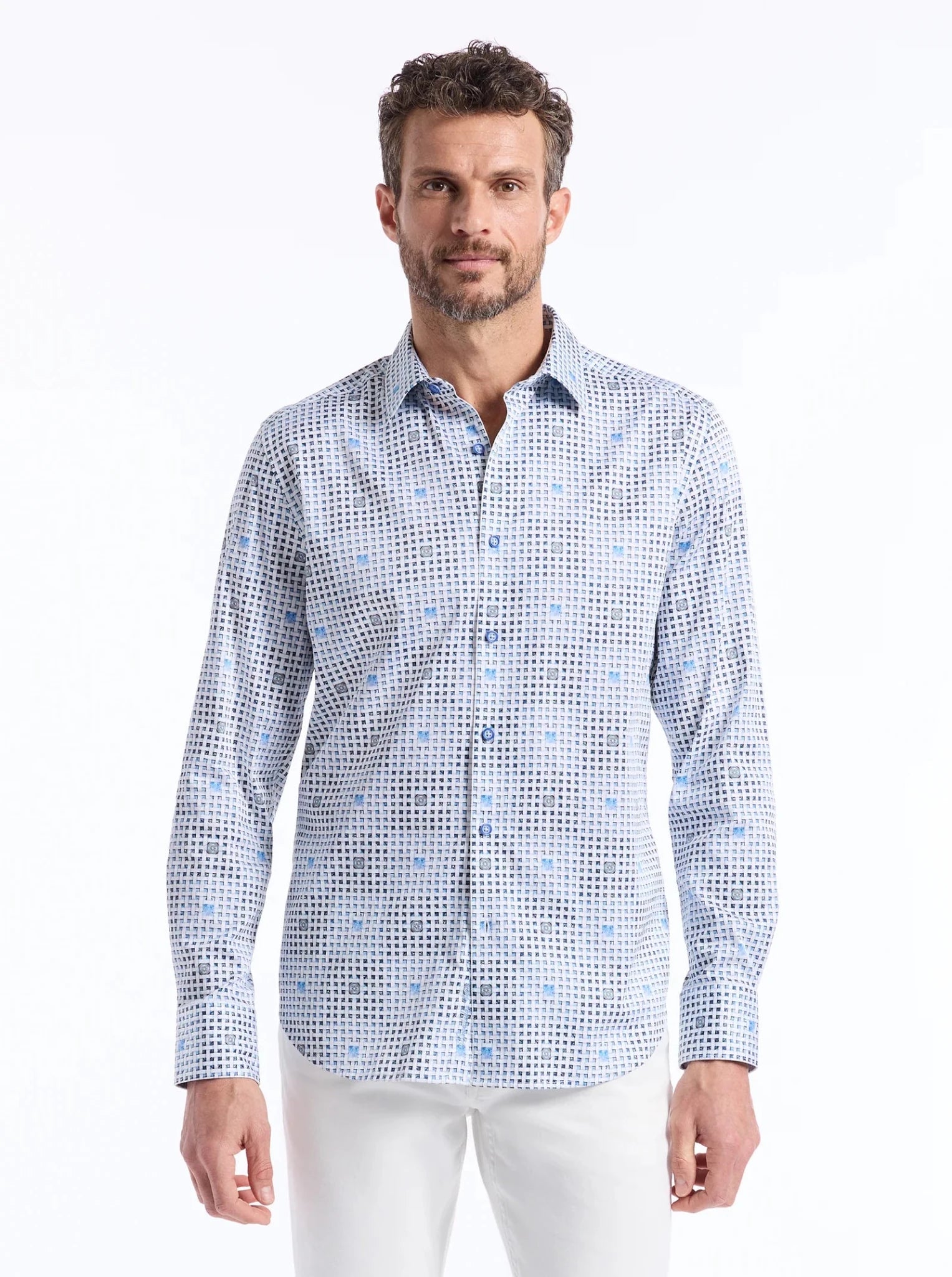 BRENTWOOD LONG SLEEVE BUTTON DOWN SHIRT - thegreatputonmvBRENTWOOD LONG SLEEVE BUTTON DOWN SHIRTBRENTWOOD LONG SLEEVE BUTTON DOWN SHIRTBRENTWOOD LONG SLEEVE BUTTON DOWN SHIRTbutton downRobert GrahamthegreatputonmvP26136C-450BRENTWOOD LONG SLEEVE BUTTON DOWN SHIRTM84259356