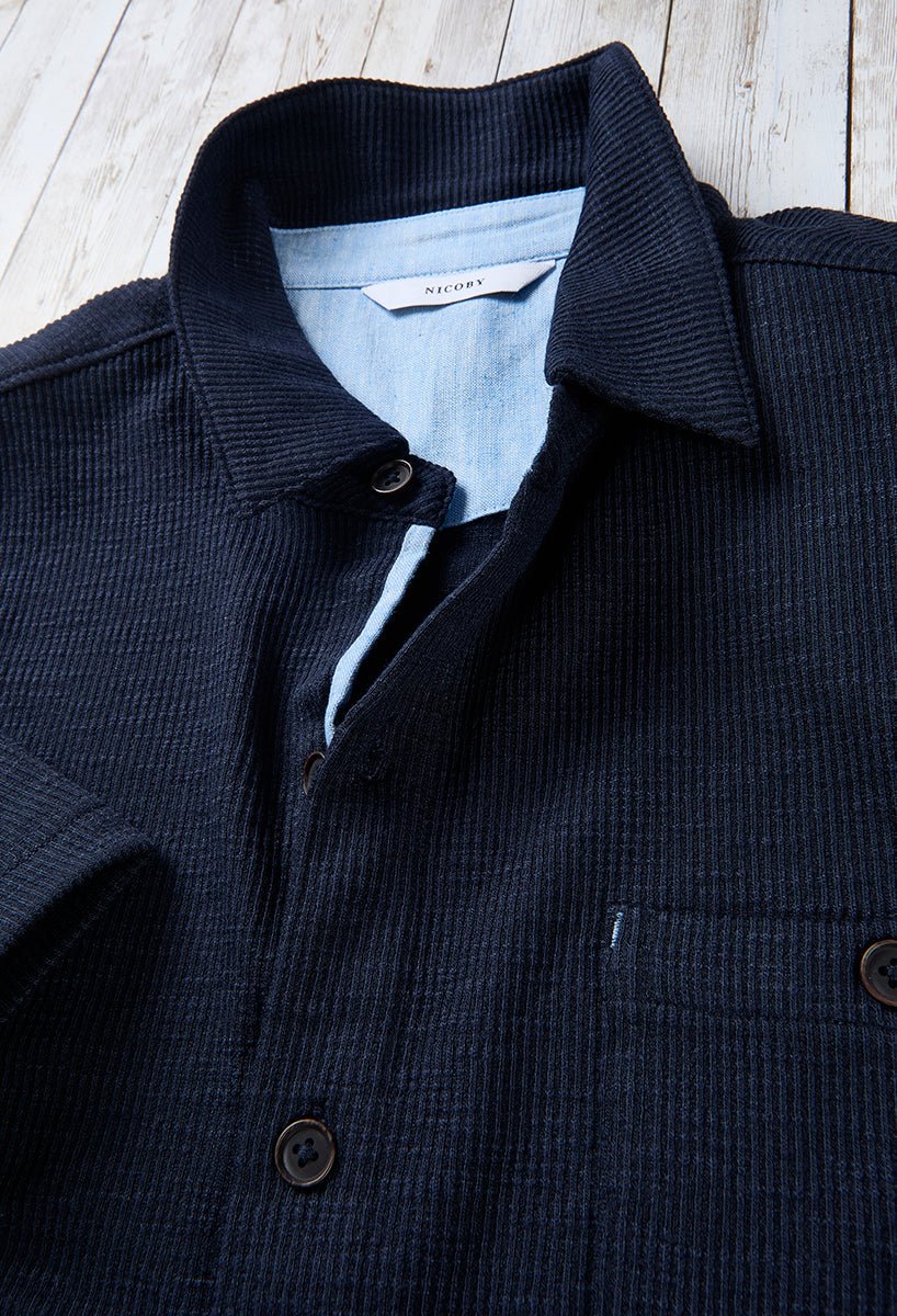 Button Front With Contrast Indigo Trims - thegreatputonmvButton Front With Contrast Indigo TrimsButton Front With Contrast Indigo TrimsButton Front With Contrast Indigo TrimsT - SHIRTNICOBYthegreatputonmvNC26S16315Button Front With Contrast Indigo TrimsMNAVY
