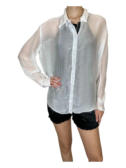 Capri Chiffon Shirt - thegreatputonmvCapri Chiffon ShirtCapri Chiffon ShirtCapri Chiffon ShirtShirtJAGAthegreatputonmv3-118 CHIFFLEOCapri Chiffon Shirt1Off white74363932