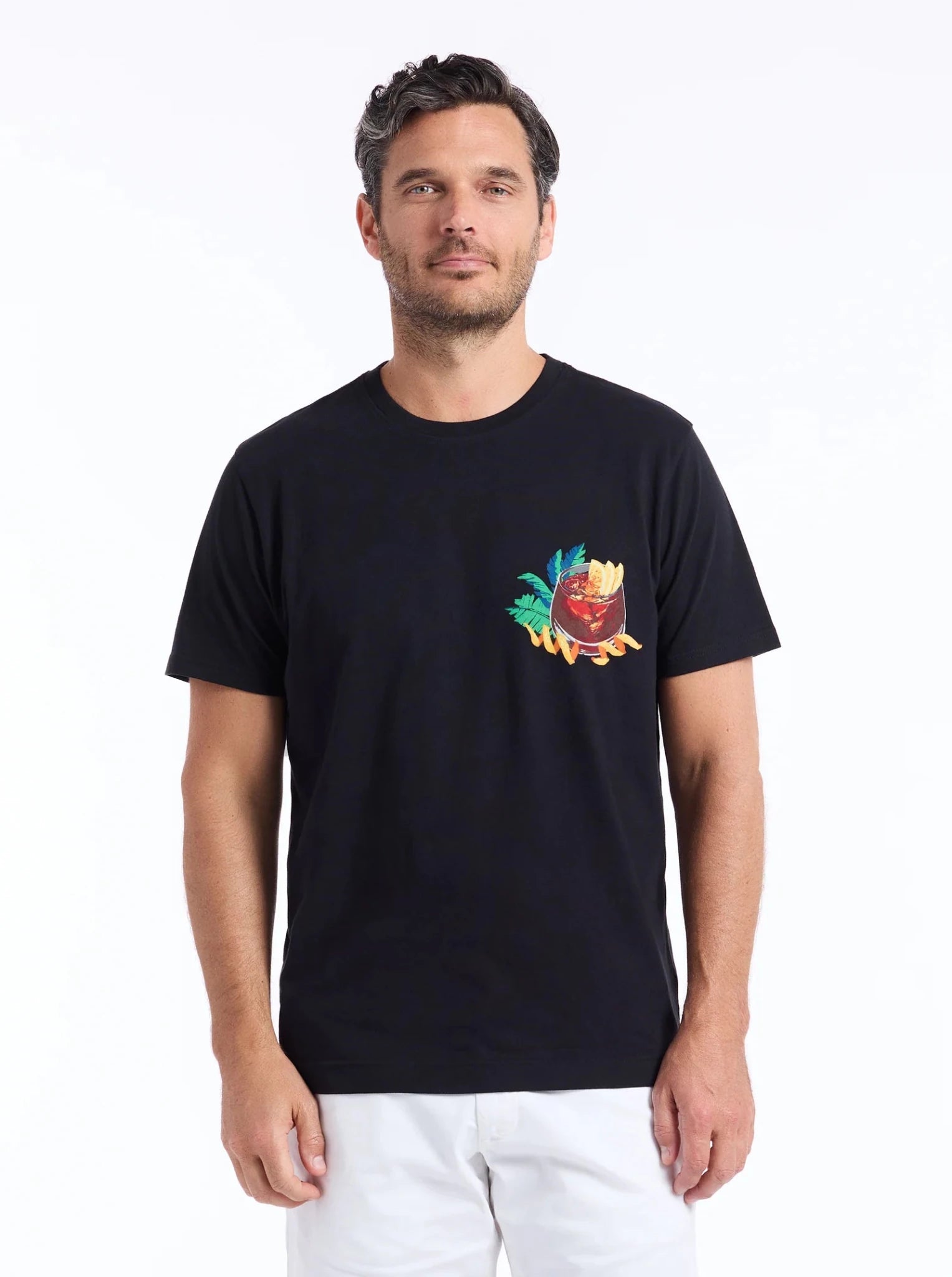 CAPTAIN NEGRONI SHORT SLEEVE T - SHIRT - thegreatputonmvCAPTAIN NEGRONI SHORT SLEEVE T - SHIRTCAPTAIN NEGRONI SHORT SLEEVE T - SHIRTCAPTAIN NEGRONI SHORT SLEEVE T - SHIRTMen's ShirtRobert GrahamthegreatputonmvS26725-001CAPTAIN NEGRONI SHORT SLEEVE T - SHIRTMBlack74031644