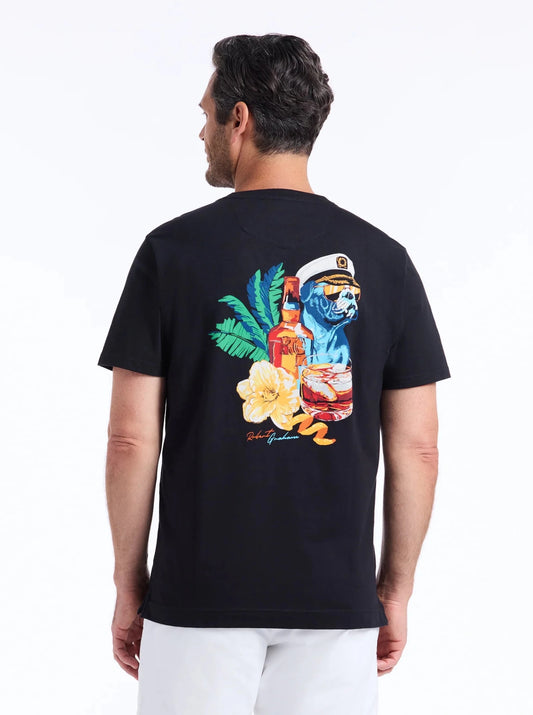 CAPTAIN NEGRONI SHORT SLEEVE T - SHIRT - thegreatputonmvCAPTAIN NEGRONI SHORT SLEEVE T - SHIRTCAPTAIN NEGRONI SHORT SLEEVE T - SHIRTCAPTAIN NEGRONI SHORT SLEEVE T - SHIRTMen's ShirtRobert GrahamthegreatputonmvS26725-001CAPTAIN NEGRONI SHORT SLEEVE T - SHIRTMBlack74031644
