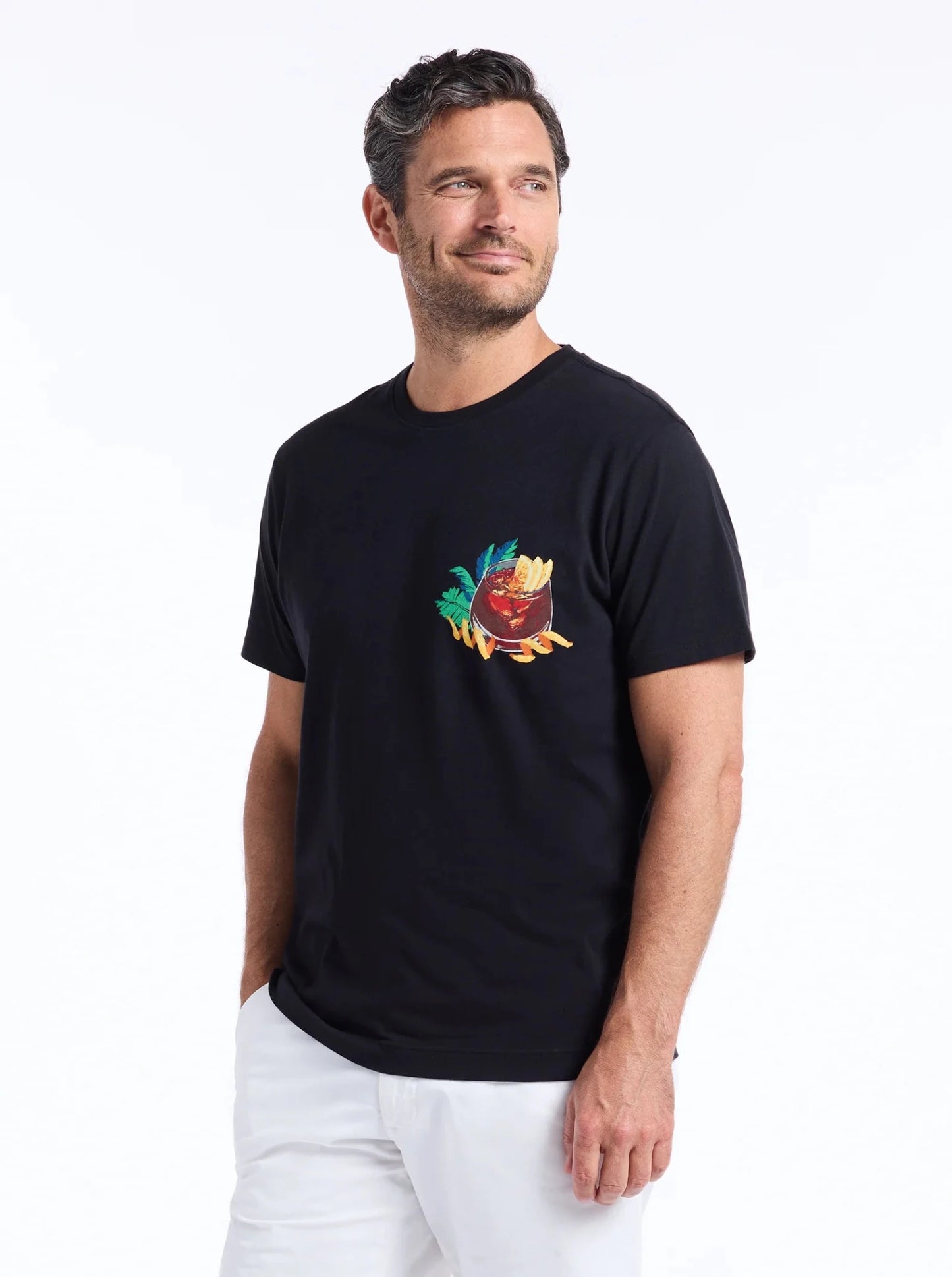 CAPTAIN NEGRONI SHORT SLEEVE T - SHIRT - thegreatputonmvCAPTAIN NEGRONI SHORT SLEEVE T - SHIRTCAPTAIN NEGRONI SHORT SLEEVE T - SHIRTCAPTAIN NEGRONI SHORT SLEEVE T - SHIRTMen's ShirtRobert GrahamthegreatputonmvS26725-001CAPTAIN NEGRONI SHORT SLEEVE T - SHIRTMBlack74031644
