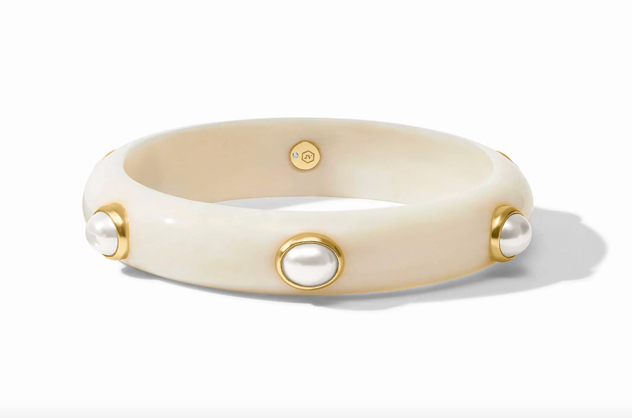 Carnaby Stone Bangle - thegreatputonmvCarnaby Stone BangleCarnaby Stone BangleCarnaby Stone BangleBANGLEJulie VosthegreatputonmvBG324GAPL-­MCarnaby Stone Banglepearl