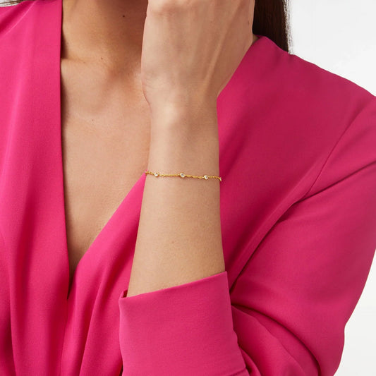 Celeste Delicate Bracelet - thegreatputonmvCeleste Delicate BraceletCeleste Delicate BraceletCeleste Delicate BraceletBraceletJulie Vos CollectionthegreatputonmvBL190GCZ00Celeste Delicate Bracelet29774983