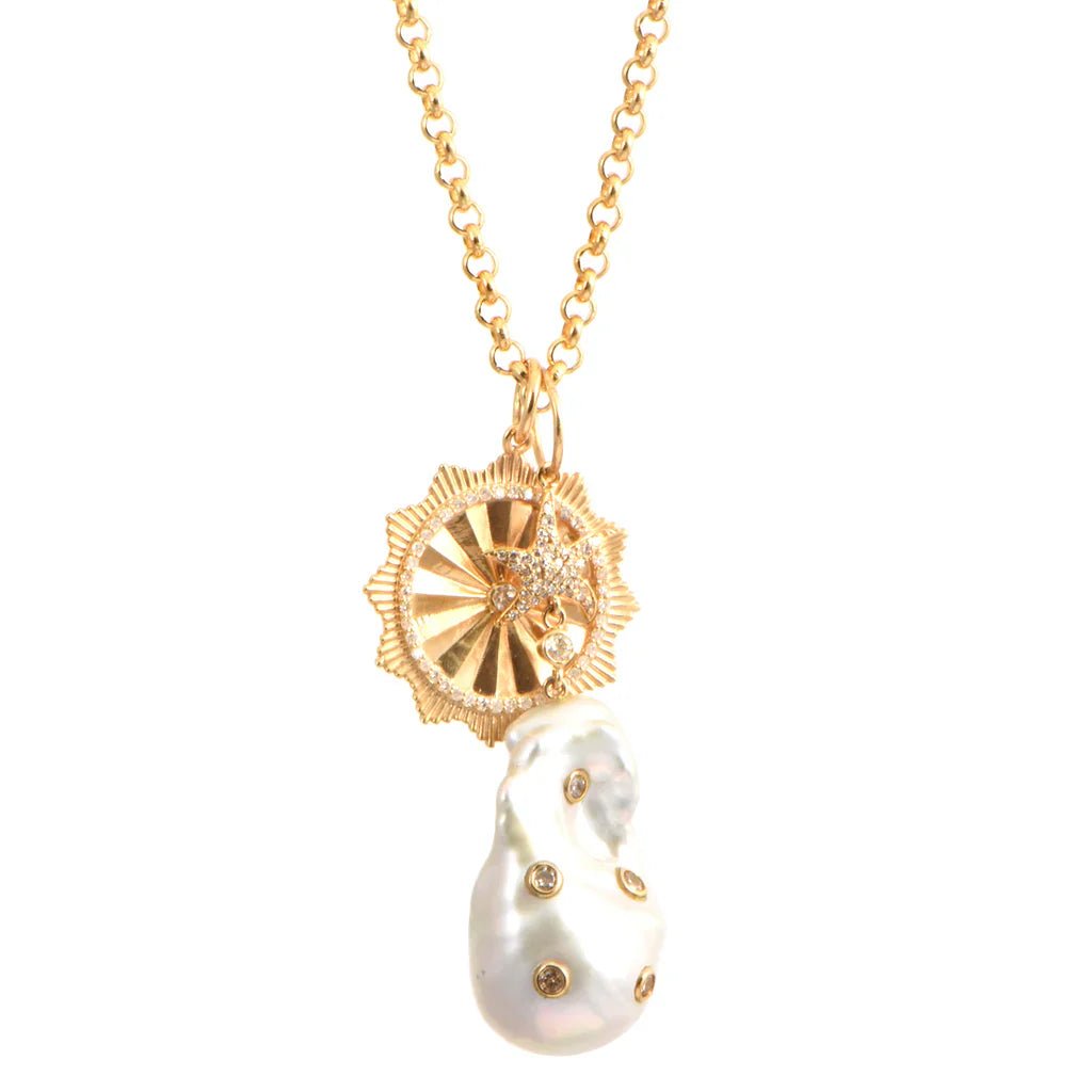CHARM NECKLACE - thegreatputonmvCHARM NECKLACECHARM NECKLACECHARM NECKLACENeckaceSamira 13thegreatputonmvP - 4969 - NK - 139 - YGCHARM NECKLACE