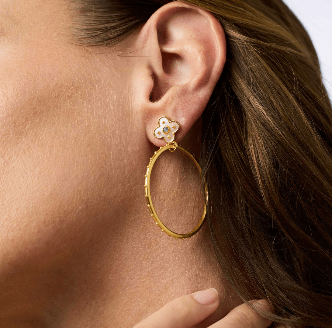 Colette Statement Earring - thegreatputonmvColette Statement EarringColette Statement EarringColette Statement EarringEarringJulie VosthegreatputonmvER1053GCA00Colette Statement Earringiridescent - chalcedony - blue