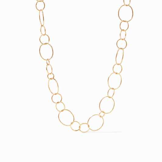 Colette Textured Necklace - thegreatputonmvColette Textured NecklaceColette Textured NecklaceColette Textured NecklaceNecklacesJulie VosthegreatputonmvN014G00Loops of varying sizes with a golden etched finish, perfectly lightweight and delightfully lengthy.GoldOS15065735