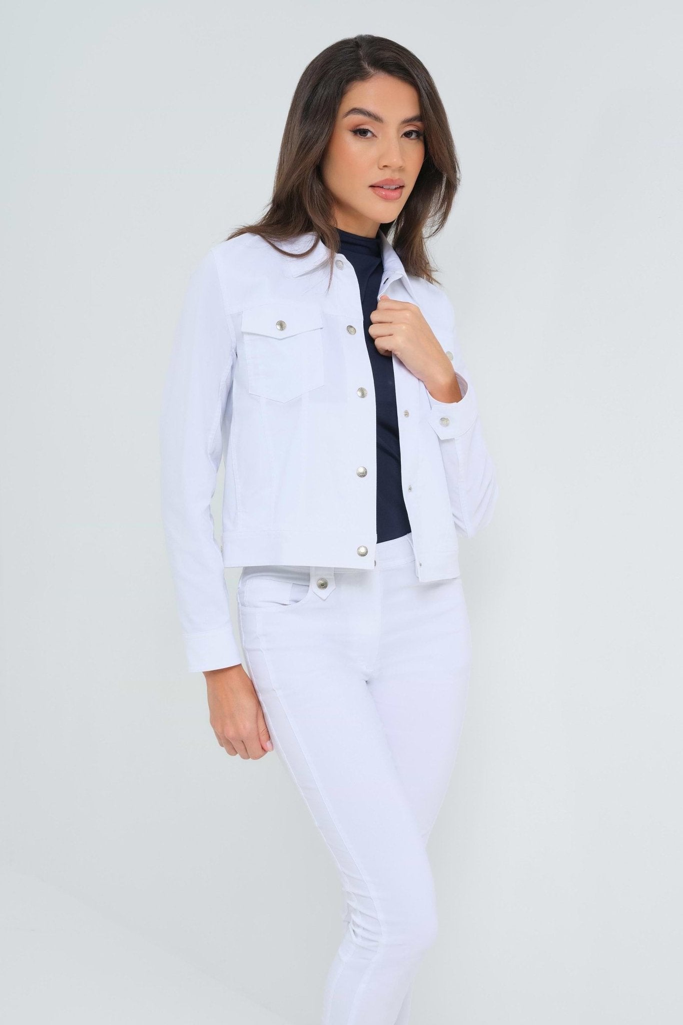 Delilah Performance Cotton Trucker Jacket - thegreatputonmvDelilah Performance Cotton Trucker JacketDelilah Performance Cotton Trucker JacketDelilah Performance Cotton Trucker JacketJacketANATOMIEthegreatputonmvAA1745-1000Delilah Performance Cotton Trucker JacketSWHITE