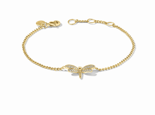 Dragonfly Pave Delicate Bracelet - thegreatputonmvDragonfly Pave Delicate BraceletDragonfly Pave Delicate BraceletDragonfly Pave Delicate BraceletBraceletJulie VosthegreatputonmvBL264GCZ00Dragonfly Pave Delicate Bracelet