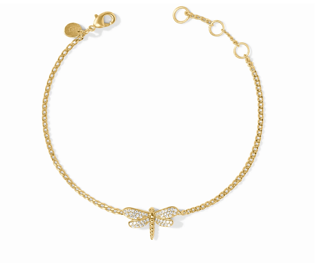 Dragonfly Pave Delicate Bracelet - thegreatputonmvDragonfly Pave Delicate BraceletDragonfly Pave Delicate BraceletDragonfly Pave Delicate BraceletBraceletJulie VosthegreatputonmvBL264GCZ00Dragonfly Pave Delicate Bracelet