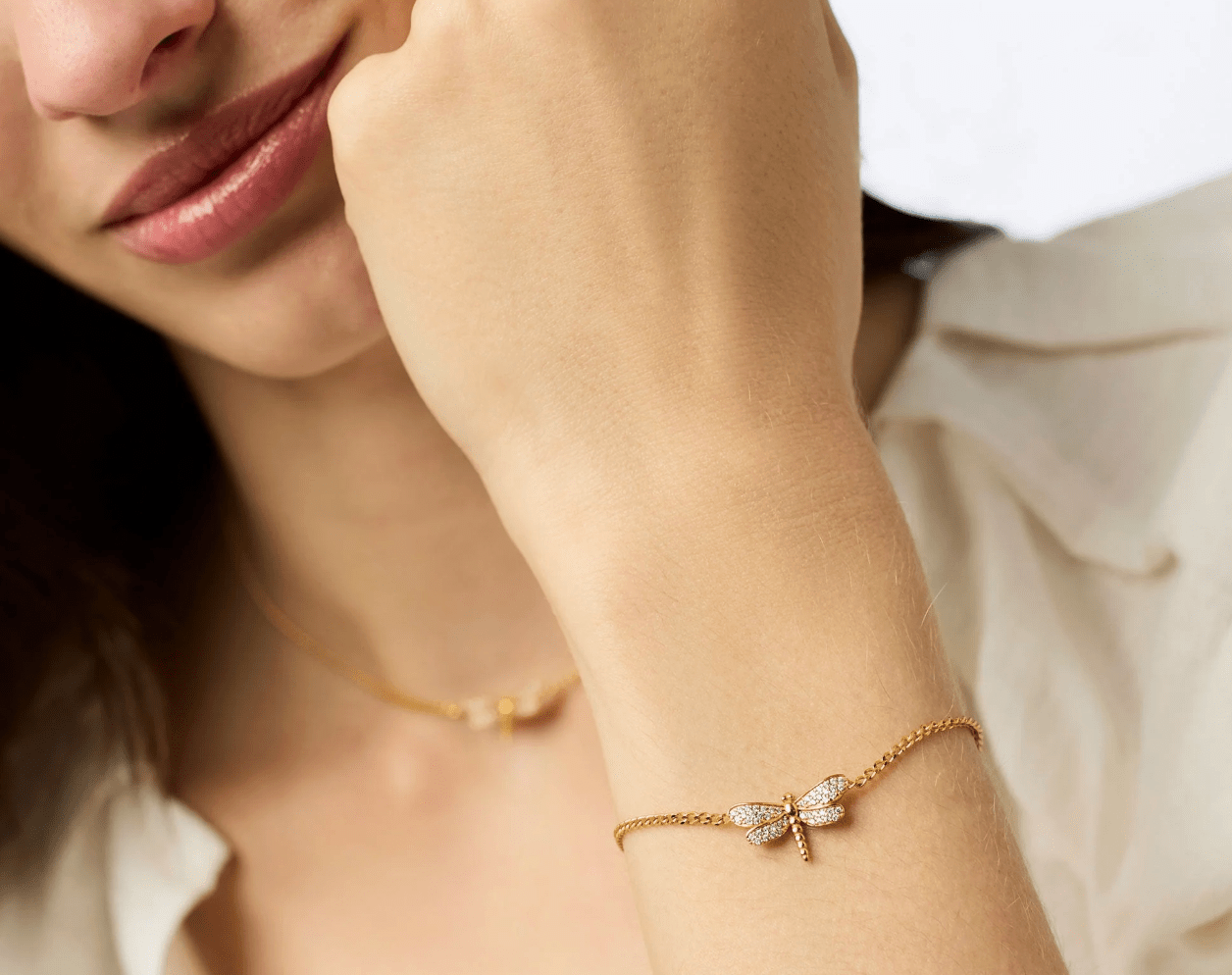 Dragonfly Pave Delicate Bracelet - thegreatputonmvDragonfly Pave Delicate BraceletDragonfly Pave Delicate BraceletDragonfly Pave Delicate BraceletBraceletJulie VosthegreatputonmvBL264GCZ00Dragonfly Pave Delicate Bracelet