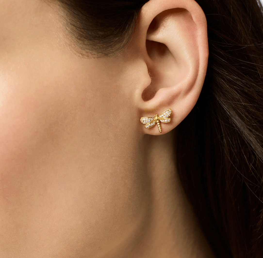 Dragonfly Pave Stud - thegreatputonmvDragonfly Pave StudDragonfly Pave StudDragonfly Pave StudEarringsJulie VosthegreatputonmvER1058GCZ00Dragonfly Pave Stud