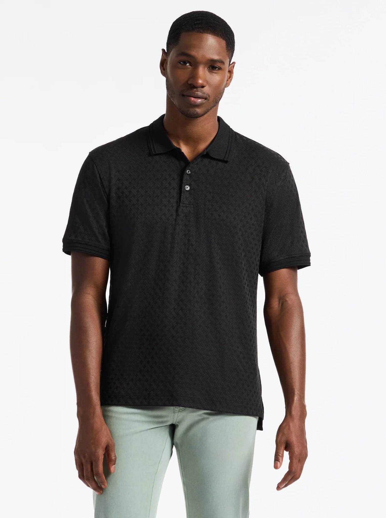ELIAS SHORT SLEEVE POLO - thegreatputonmvELIAS SHORT SLEEVE POLOELIAS SHORT SLEEVE POLOELIAS SHORT SLEEVE POLOShirtRobert GrahamthegreatputonmvRF237005CFELIAS SHORT SLEEVE POLOMediumBLACK83739932