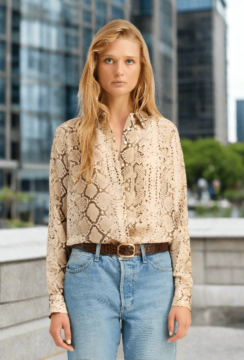 Button Up Figure Fitted Button Up