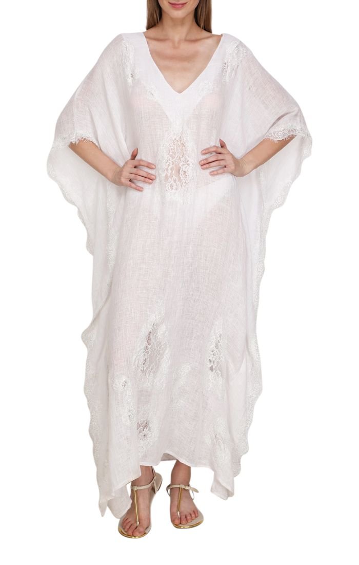 Giverny Long Coverup - thegreatputonmvGiverny Long CoverupGiverny Long CoverupGiverny Long CoverupFlorabellathegreatputonmvGIVERNY/LONGGiverny Long CoverupS/MWhite