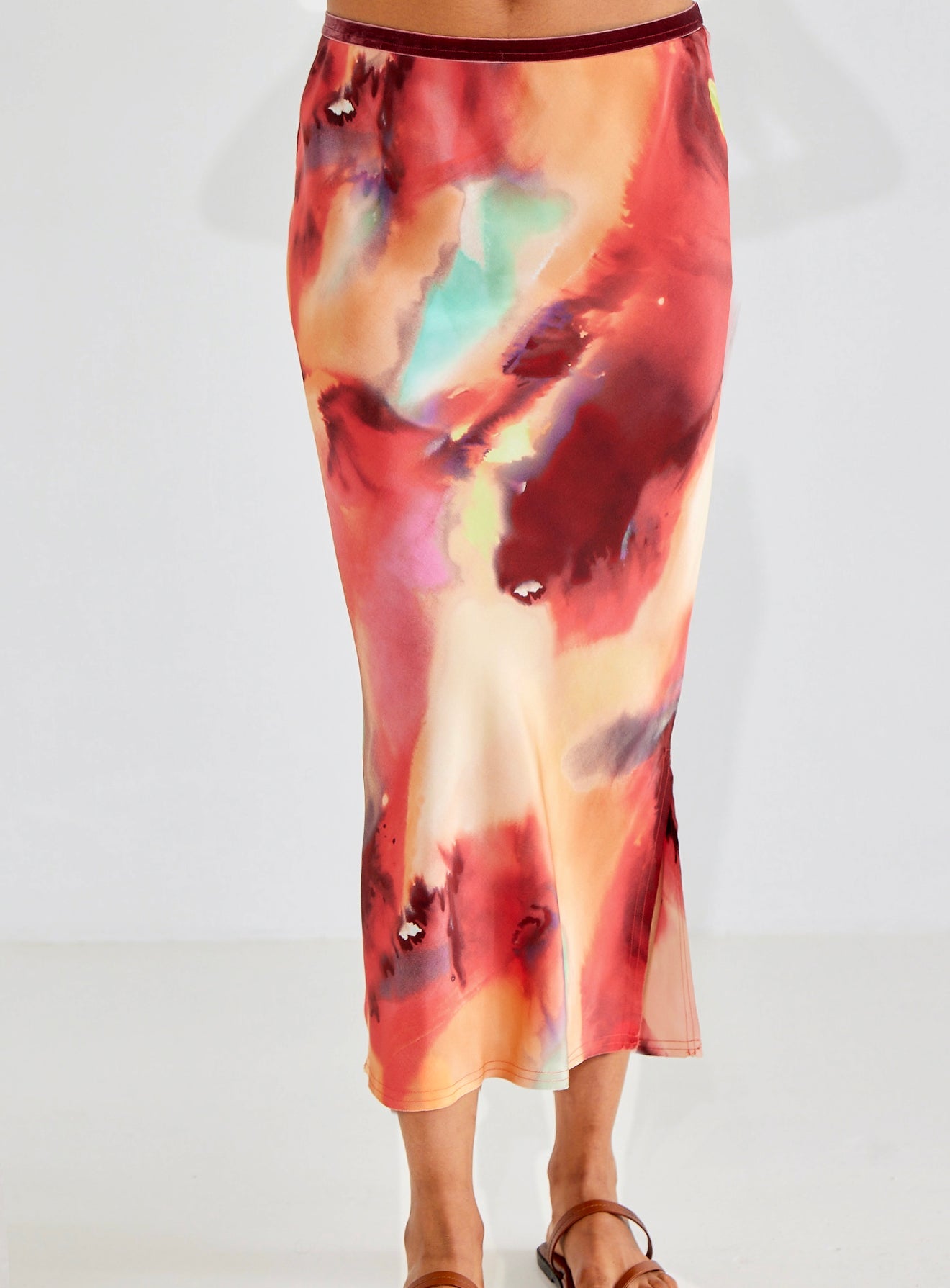 GO LONG FOR IT SKIRT PRINTED - thegreatputonmvGO LONG FOR IT SKIRT PRINTEDGO LONG FOR IT SKIRT PRINTEDGO LONG FOR IT SKIRT PRINTEDWOMEN'S SKIRTSGo SilkthegreatputonmvS193-DESU-1GO LONG FOR IT SKIRT PRINTEDDESERT SUNRISE DESUXS