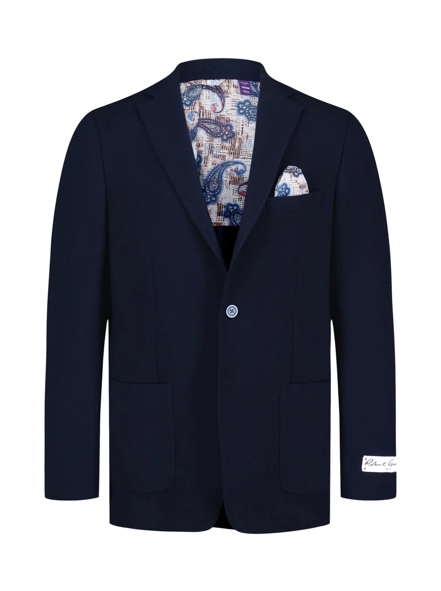 HARSTON BLAZER - thegreatputonmvHARSTON BLAZERHARSTON BLAZERHARSTON BLAZERBlazerRobert GrahamthegreatputonmvGIU0000HARSTON BLAZER42NAVY50349340